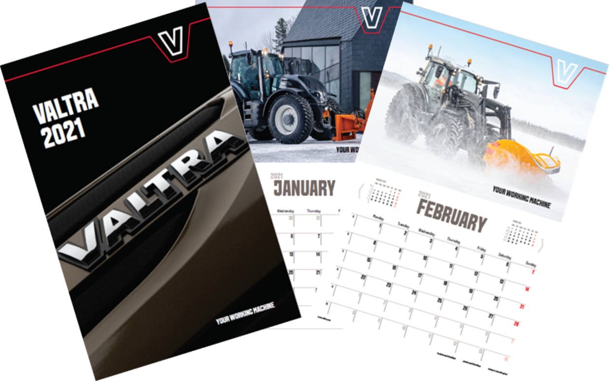 Calendar giveaway