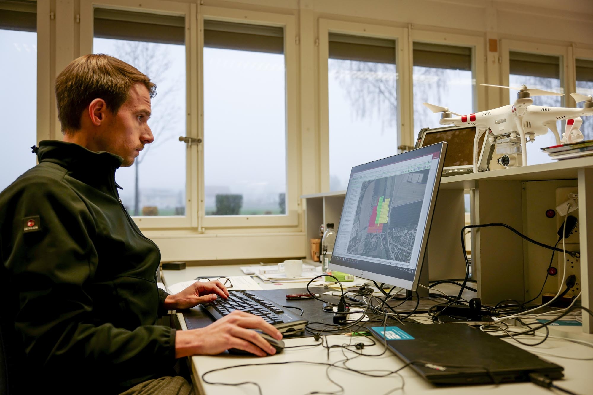 Each work order is first recorded by Florian Abt in the Farm Management Information System.